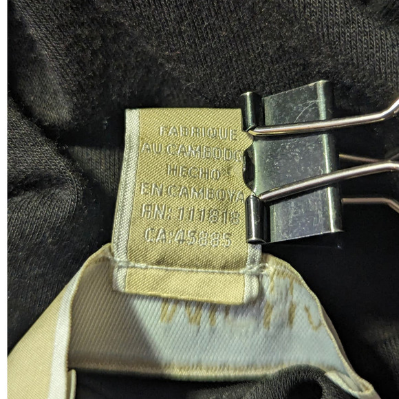 Michael Kors Black Tiered Sleeveless Top Sheer Panels Woman's Size Small‎ - Picture 11 of 16